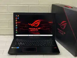 Asus ROG STRIX GL553VD/Prosesor core i7-7700HQ/Ram 16GB/SSD 512 GB