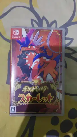 Nintendo Switch Pokemon Scarlet (Asia/English)- CERO/ ENGLISH