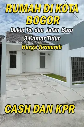 Jual Rumah di Ciluar Bogor Utara Dekat Jalan Baru dan Tol Bogor