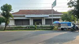 Disewakan toko 1 lantai. Lebar depan 30 mtr. Lebar bangunan 24 meter.