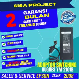 adaptor switching power HUGHES YM 2101B , SISA PROJECT ,GARANSI 2 BLN