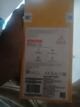 Poco c75 8+256 baru segel