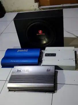 Power dan subwoofer audio mobil