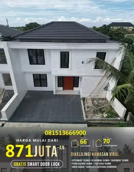 Promo Rumah di Cimanggu Taman Yasmin Tanah Baru Bogor SHM