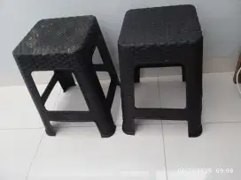 jual kursi bakso hitam motif anyaman