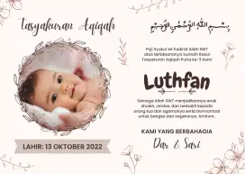 Undangan Aqiqah Pdf Atau JPg