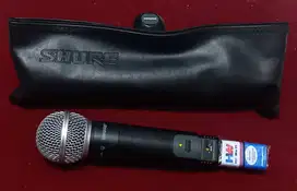 Wireless Mic SHURE Ori,cuma 1bh,Freq.626,2MHz,tidak ada Receiver,NET
