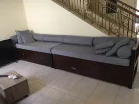 Dijual sofa custom made kondisi 99%