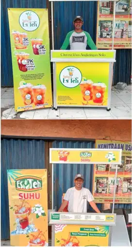Loker Jaga Stand Minuman
