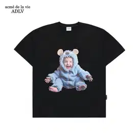 ADLV Baby Face Monster Baby Black Size 1