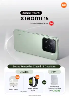 Xiaomi 15 12/512GB Garansi 24 Bulan