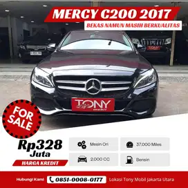 Mercedes Benz C200 W205 Avantgarde 2017 Hitam