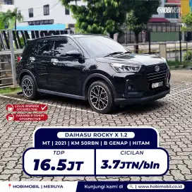 Rocky 1.2 x manuam 2021 garansi mesin 5 tahu