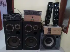 Amplifer ful krendy.ad sub woofer.msh segel