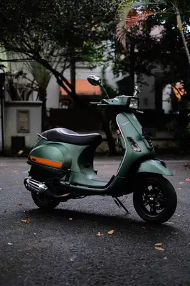 PIAGGIO VESPA S 125 IGET TAHUN 2018 GREEN MATTE