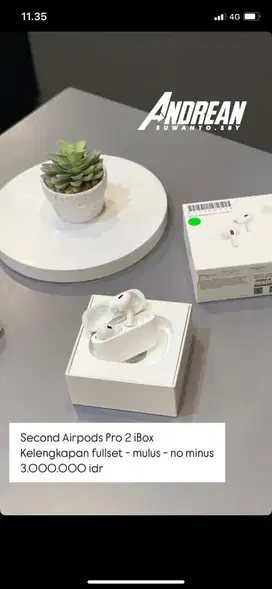 Second Air Pod Pro Gen 2 iBox