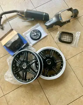 Velg spinner knalpot vespa sprint S  iget