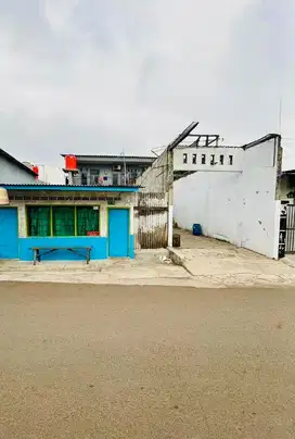 Dijual cepat di lokasi tepat, Tanah beserta kontrakan 6 pintu & warteg
