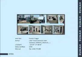 Dijual Rumah Siap Huni Taman Semanan Indah 2 Lantai