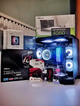 termurah pc gaming i7 gen 12 / ddr5 32gb ram / rtx 4060 / nvme + bonus
