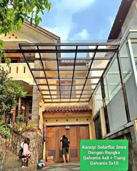 Kanopi atap solarflat