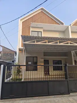 RUMAH JATIASIH SIAP HUNI 2 LANTAI SCANDINAVIAN BEBAS BANJIR SHM DKT TO