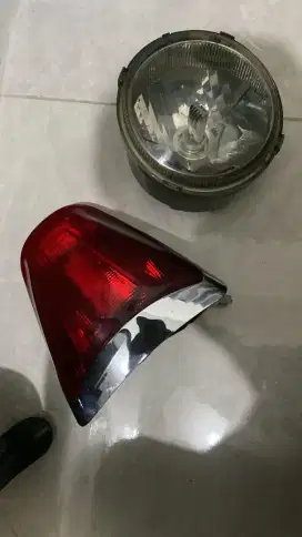 Vespa matic lampu ( original )