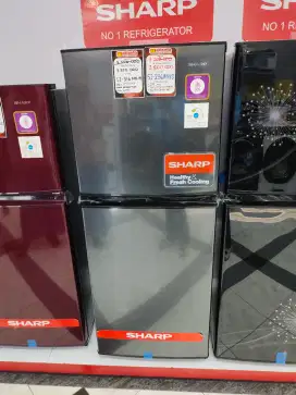 KULKAS SHARP DUA PINTU