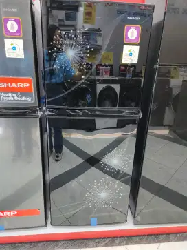 KULKAS SHARP DUA PINTU
