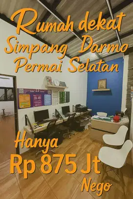 Rumah murah dekat Simpang darmo permai Selatan Sambisari pakuwon mall