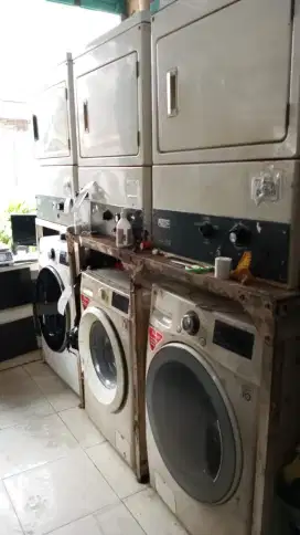 Jual mesin cuci dan pengering X LAUNDRY