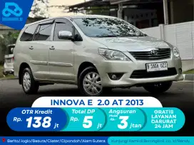LOW KM! DP 5 JT! Innova E 2.0 2013