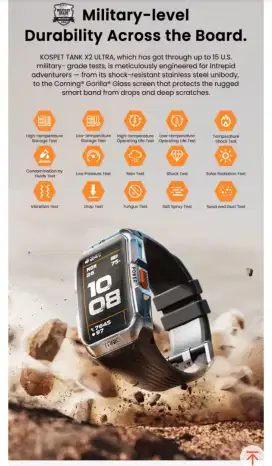 Smartband Kospet Tank X2 Ultra