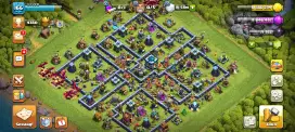 Jual akun coc th13 90%max