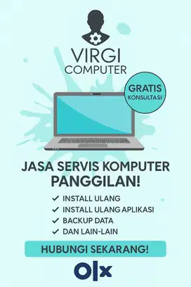 Install Ulang & Aplikasi Komputer Panggilan daerah kab.bekasi