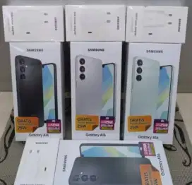HP Baru Samsung A16 lte Series Potongan Harga dan Gratis Charger Ori