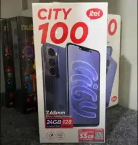 Itel City 100 6/128 - 8/128 BNIB Garansi Resmi Indonesia