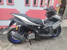 Dijual yamaha aerox 155 type R tahun 2016.