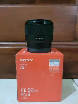 SONY FE 50mm f1.8 FULLSET MULUS!! NEGO!!