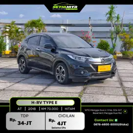 HONDA HRV E 2018 HITAM TANGAN 1 DARI BARU!!