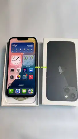 iPhone 13 256GB iBox Midnight - Second Resmi iBox - Jual BU