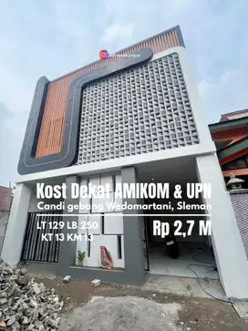 Kost Ekslussif 13 kamar dekat amikom, upn dan fe uii condongcatur