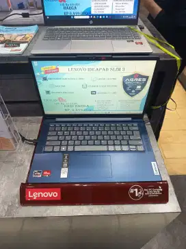 KREDIT LAPTOP LENOVO IDEAPAD SLIM 3 PAKE PROMO CICILANPASTI HOME CREDI