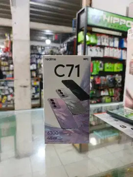 Realme C71 8/128 6300 mah 45 fast charging