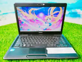 LAPTOP TOSHIBA C640 i5 8GB SSD 128GB & HDD320GB DESIGN CODING NGEBUT