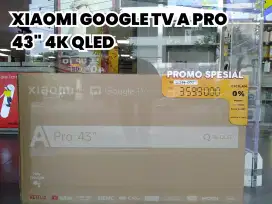 XIAOMI GOOGLE TV A PRO 43 4K QLED CICILAN DP 0 CUKUP MODAL KTP