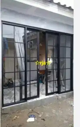 Kursus pemasangan kusen, jendela, pintu Aluminium