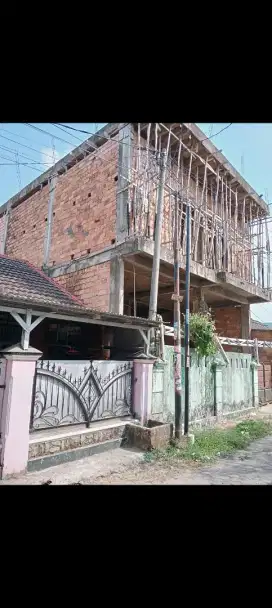 Dijual rumah belum finis karna butuh uang