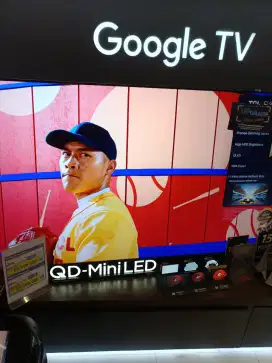TV TCL Mini OLED 75 Bisa cicilan tanpa DP ada free cicilan