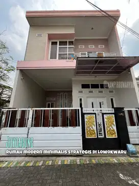 Rumah Modern Minimalis Strategis di Merjosari Lowokwaru Malang